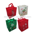 Christmas Non Woven Bags Reusable Fabric Holiday Gift Bags